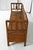 19th Century Swedish Hand-Carved Pine Settle Bench With Storage For Sale In Houston - Image 6 of 7