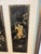 Mid Century Japanese Panels Inset in Frame For Sale - Image 10 of 12