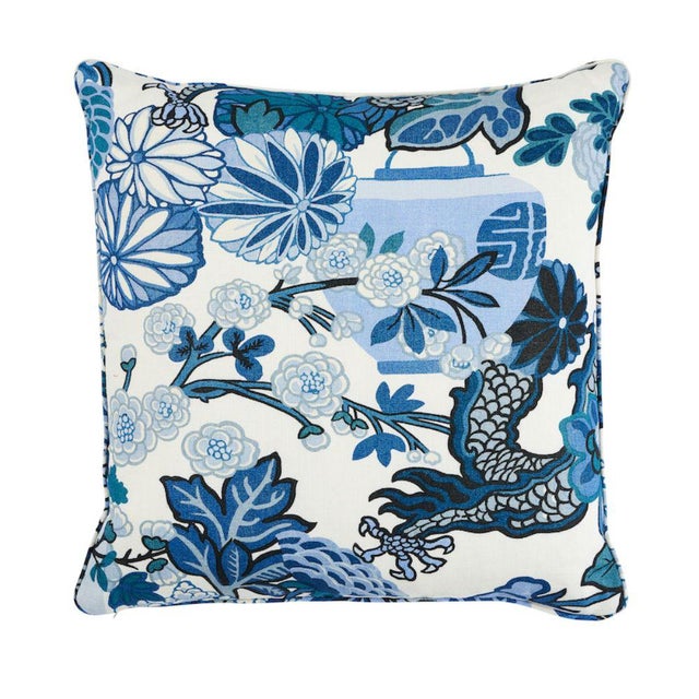 Chinoiserie Chiang Mai Dragon 22" Pillow For Sale - Image 3 of 5