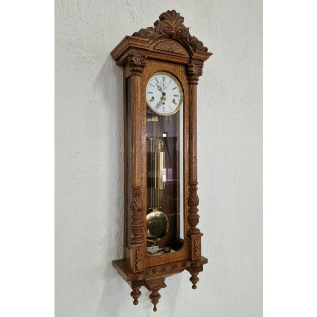 1990s Vintage German Wall Clock from Kieninger, 1990s For Sale - Image 5 of 11