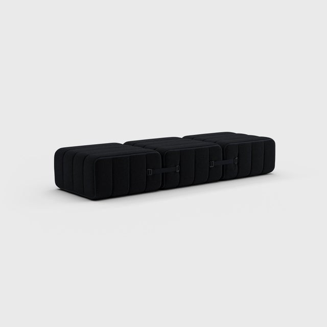 One-Seater Modular Sofa in Sera Fabric by Ambivalenz, Set of 3 For Sale - Image 6 of 7