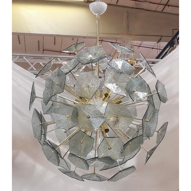 Mid-Century Style Murano Glass Sputnik Pendant, 2000s For Sale - Image 10 of 10