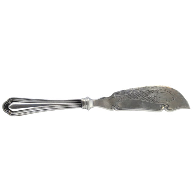 Silver Fish Knife For Sale - Image 5 of 5