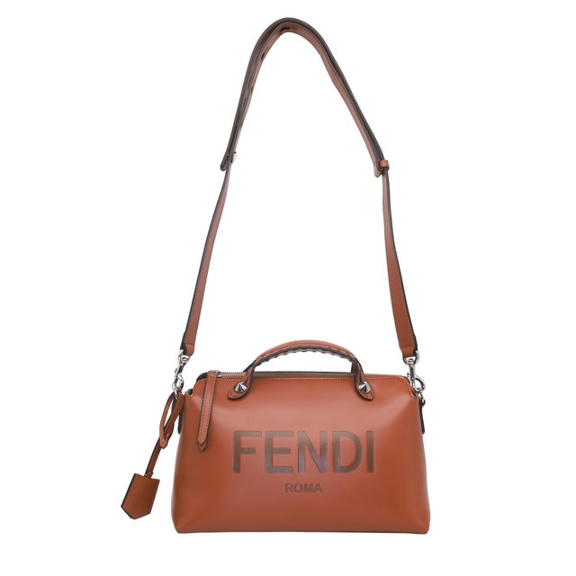 Fendi "By The Way" Medium Brown Leather Calfskin Boston Crossbody Bag, 2022. This iconic "By The Way" bag was first...