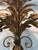 Metal Mid-Century Venetian Tole Wall Sconces with Gilded Leaves, 1950s, Set of 2 For Sale - Image 7 of 11