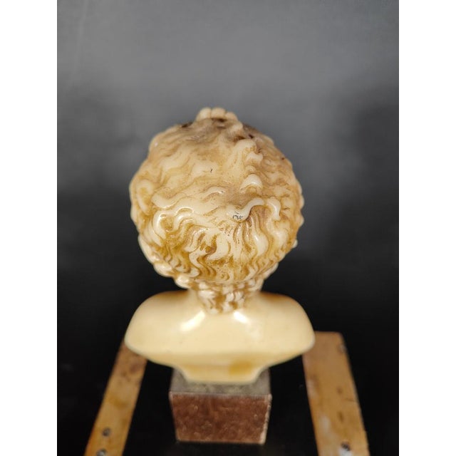 Wax Bust of Child, 1880 For Sale - Image 9 of 14