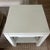 Custom White Ming Style Grass Cloth Wrapped Side Table For Sale In New York - Image 6 of 7