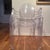 2020s Set of 3 Authentic Philippe Starck “Victoria Ghost” Armchairs for Kartell – Clear For Sale - Image 5 of 10