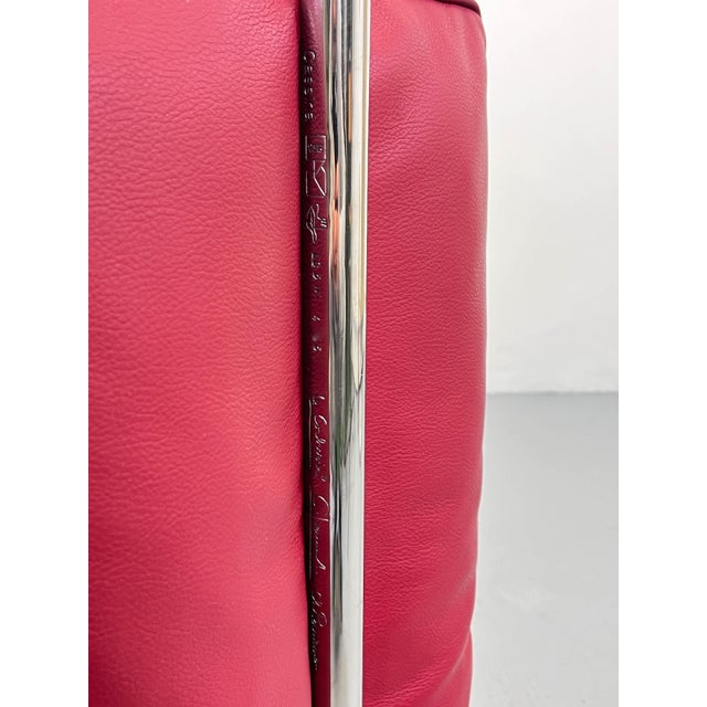 Leather LC3 Chair by Le Corbusier for Cassina For Sale - Image 7 of 8