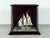 Rare Seki Takehiko Signed 985 Silver Yacht Model Original Box and Case Maritime Art For Sale In Portland, ME - Image 6 of 17