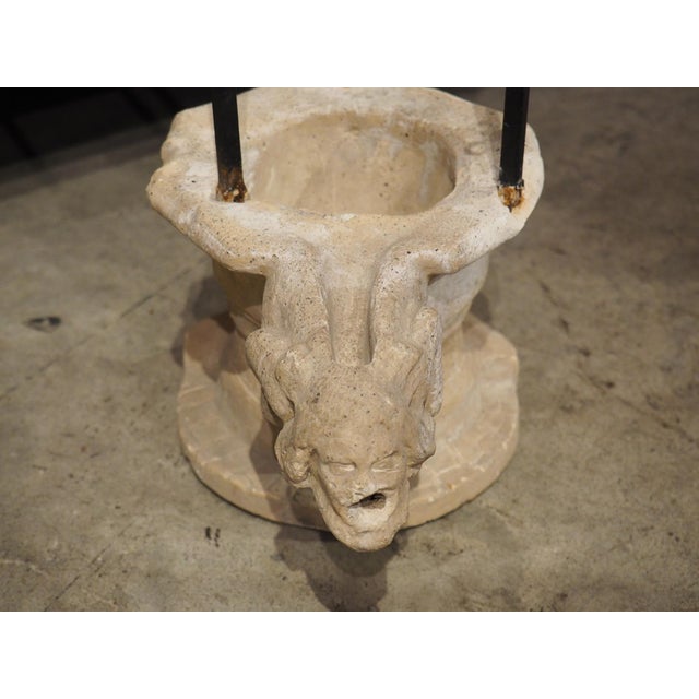 Cream A Circa 1900 Cast Replica Model of the François Sauvage Well Head, Cluny, Paris For Sale - Image 8 of 18