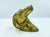French Brass Greyhound Head, 1950s, in Flawless conditions. Designed 1950 to 1959