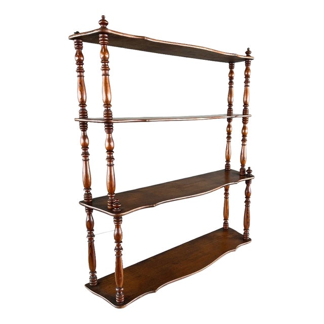 19th Century Wood Wall Shelf For Sale