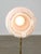 Mid-Century Italian Table Lamp in Brass and Etched Glass For Sale - Image 10 of 12
