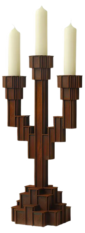 Nsng Corroded Candelabrum 2 by Kiki Van Eijk & Joost Van Bleiswijk