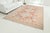 Hand-Knotted Bohemian Area Rug, Faded Terracotta and Blue Carpet For Sale - Image 4 of 10