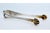 Metal Silver Claw Shaped Ice Tongs For Sale - Image 7 of 8