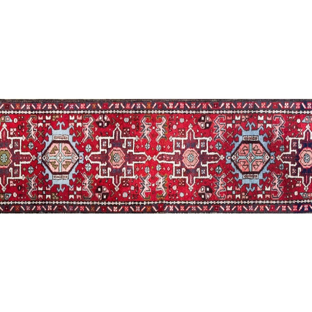 Mid 20th Century Mid-20th Century Heriz Runner For Sale - Image 5 of 14