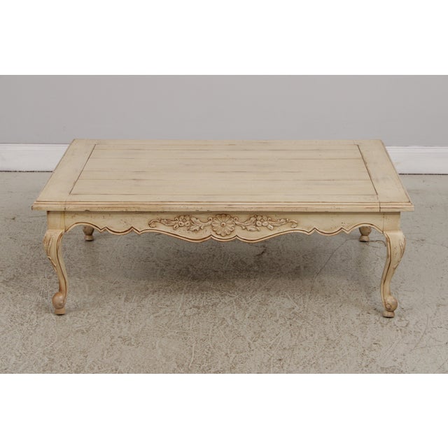 Age: Approx: 20 Years Old Details: Factory Distressed Off White Painted Finish Nice Carved Details Quality Construction...