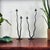 1980s Postmodern Brutalist Wrought Iron Candlesticks by Hysteria Design, France, 1980s, Set of 2 For Sale - Image 5 of 18