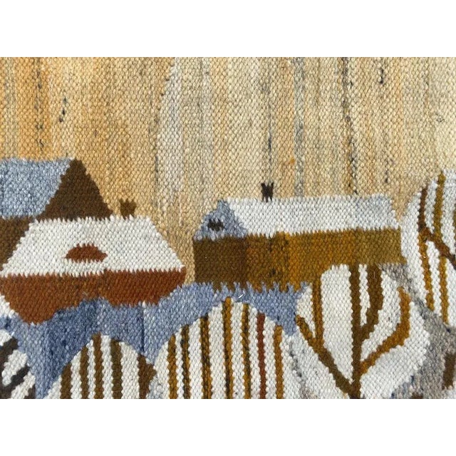 Textile Polish Woven Tapestry by E. Oloksy For Sale - Image 7 of 15