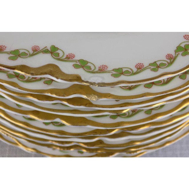 Haviland Limoges China Clover Leaf Schleiger No. 98 Pattern Dinnerware