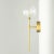 Dawn Dual Brass Wall Sconce by Schwung For Sale - Image 4 of 6