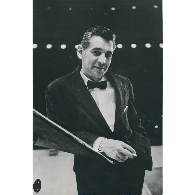 Leonard Bernstein, 1950s, Photograph For Sale - Image 3 of 3