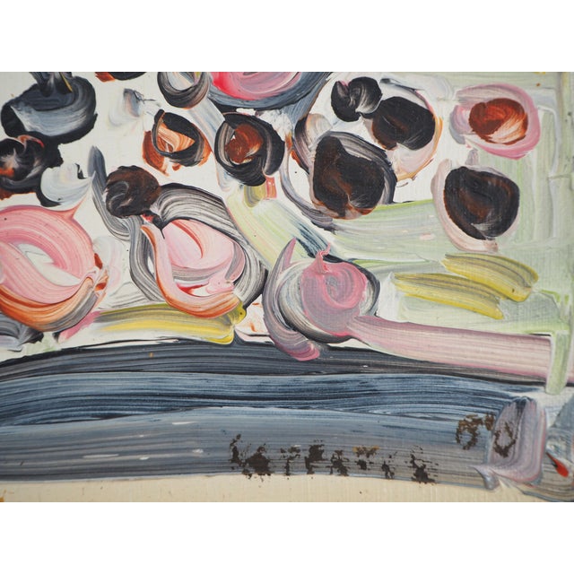 André Cottavoz, Panier de fruits, Oil on Panel, Framed For Sale - Image 3 of 9