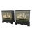 Pair of Hand-Painted Nautical Cabinets, Clipper Ship & Compass Rose Design For Sale - Image 9 of 18
