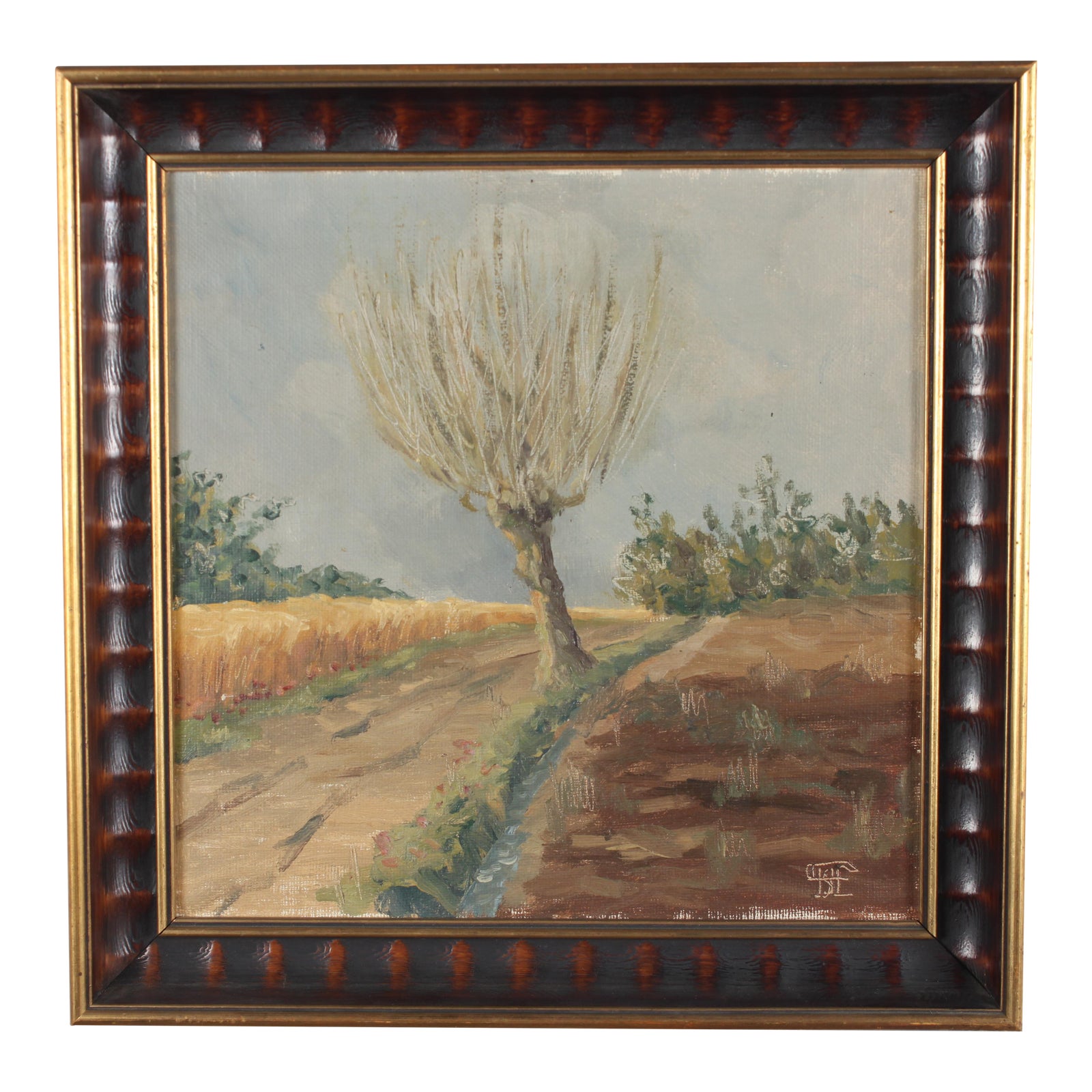 Fruit Tree In Winter Oil Painting Chairish