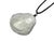 Traditional Clear Crystal Glass Artistic Happy Laughing Buddha Pendant For Sale - Image 3 of 8