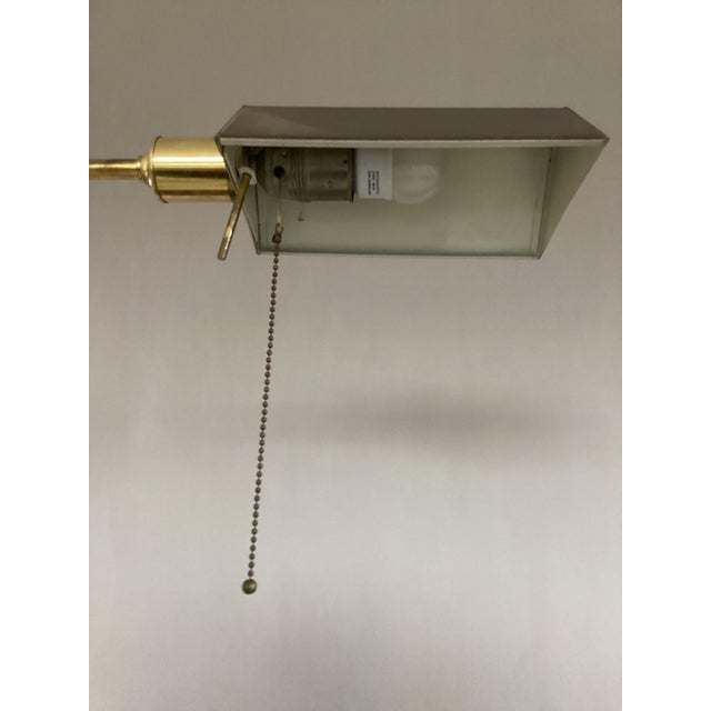 Metal Adjustable Brass Floor Lamp, 1970s For Sale - Image 7 of 10