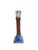 Vintage Hand Painted Ceramic Studio Pottery Menorah For Sale - Image 9 of 16
