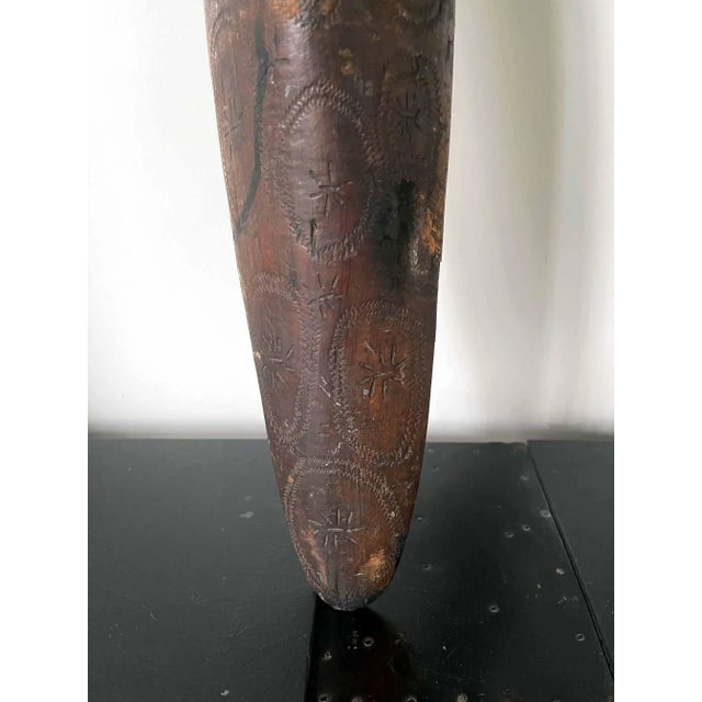 Carved Wood Aboriginal Shield, Western Australia For Sale - Image 12 of 13