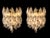 Italian Murano Glass Wall Sconces, 1990s, Set of 2 For Sale - Image 4 of 18
