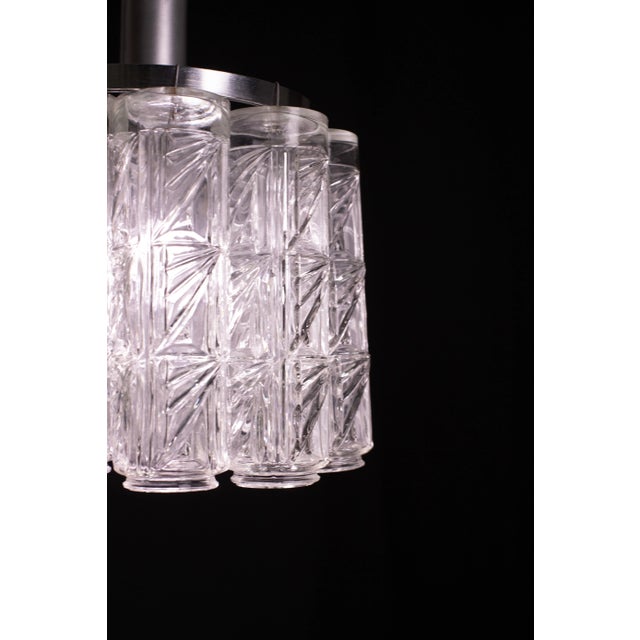 Midcentury 10 Tronchi Murano Pendant, 1960s For Sale - Image 11 of 12