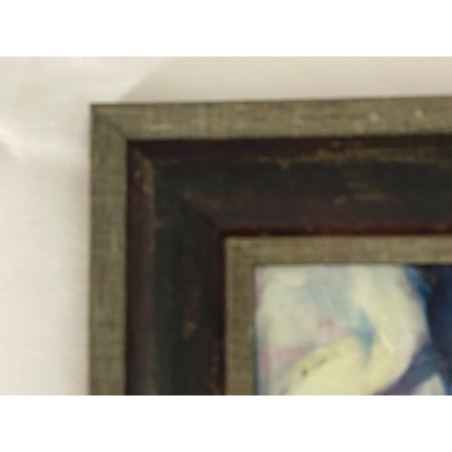 2020s After Edvard Munch “Birgit Prestøe” Hand-Textured Fine Art Portrait Print, 1924 For Sale - Image 5 of 9