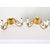 Vintage French Brass & Glass Wall Sconces - A Pair For Sale - Image 9 of 14