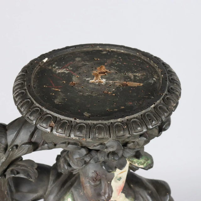 Early 18th Century Sculpture of Angel For Sale - Image 4 of 11