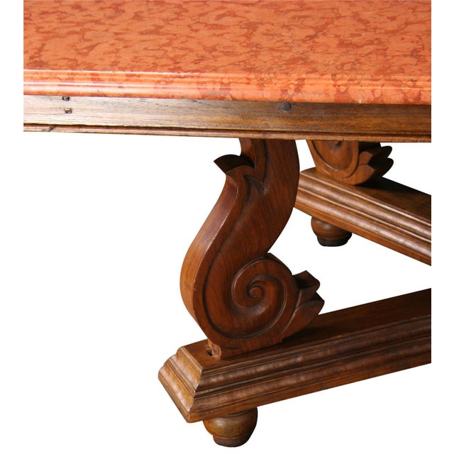 Antique French Marble Top Dining Table Chairish