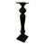 Vintage Ebony Finished Wood Balustrade Pedestal For Sale