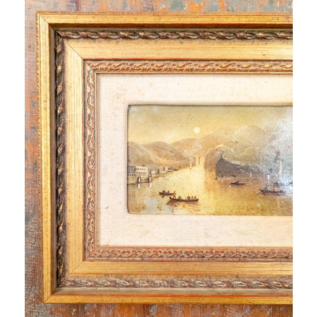 Impressionist Mid-Century Italian Impressionist Alpine Landscape Painting For Sale - Image 3 of 7