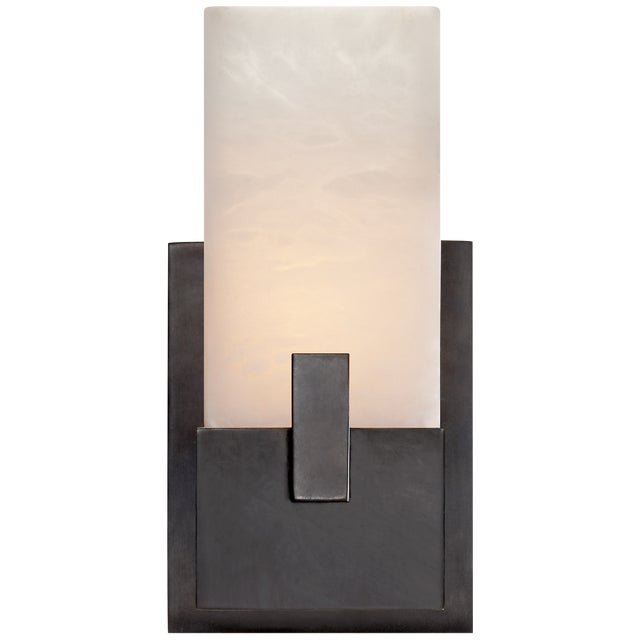 Covet Short Clip Bath Sconce in Bronze Designer: Kelly Wearstler Height: 10.75" Extension: 3.5" Backplate: 5.5" x 7"...