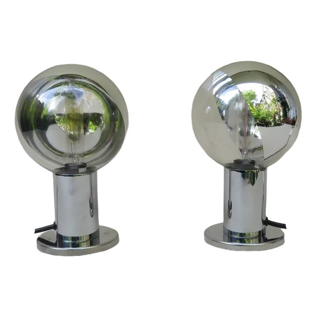 Small Table Lamps by Motoko Ishii for Staff, 1960s, Set of 2 For Sale