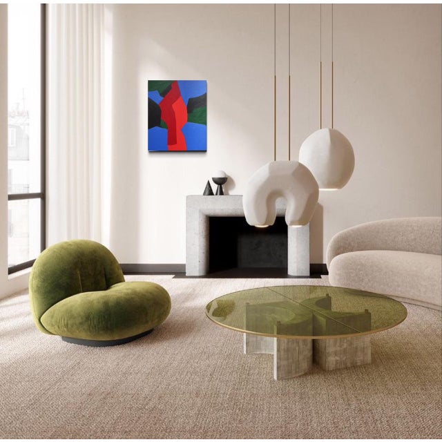 Bodasca, Abstract Composition, 2026, Acrylic on Canvas For Sale - Image 6 of 11