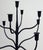 Mid 20th Century Tall Vintage Wrought Iron Floor Candelabra Candle Stand For Sale - Image 5 of 6