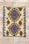 Beige Vintage Persian Shiraz Kilim Rug - 02'02 X 03'07 For Sale - Image 8 of 9