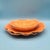 Mid-Century Modern Vintage MCM Metlox Poppytrail Lotus Dinner & Salad Plates With Mug - 6pcs For Sale - Image 3 of 7