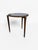 1960s Vintage Mid Century Laminate Top Round Side Accent Table For Sale - Image 6 of 7